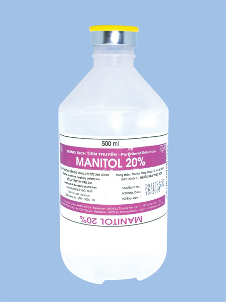 Manitol 20% 500ml