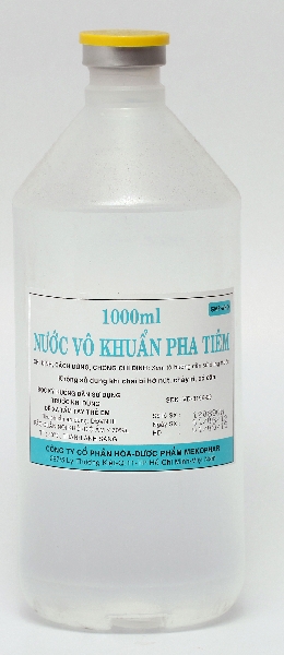 Nước vô khuẩn pha tiêm 1000ml