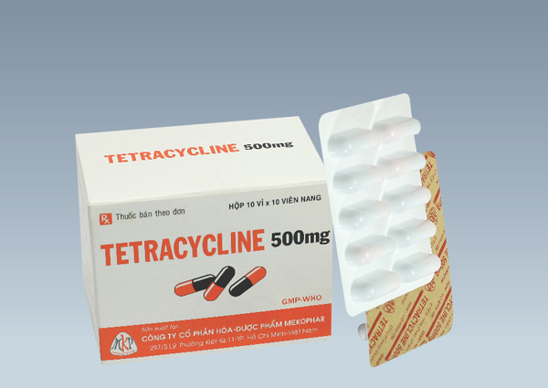 Káº¿t quáº£ hÃ¬nh áº£nh cho TETRACYCLINE 500MG