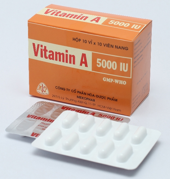 Vitamin A 5000iu Mekophar