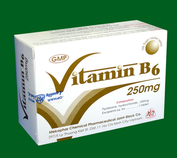 Vitamin B6 250mg - Mekophar